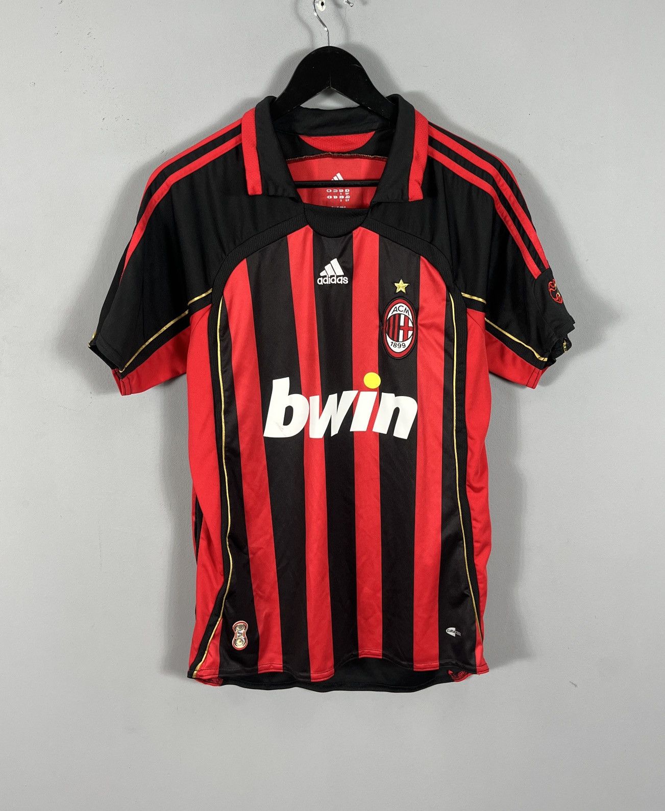 Adidas Vintage jersey 2006/07-AC Milan-Maldini-Red/Black Size US S / EU 44-46 / 1 - 2 Thumbnail