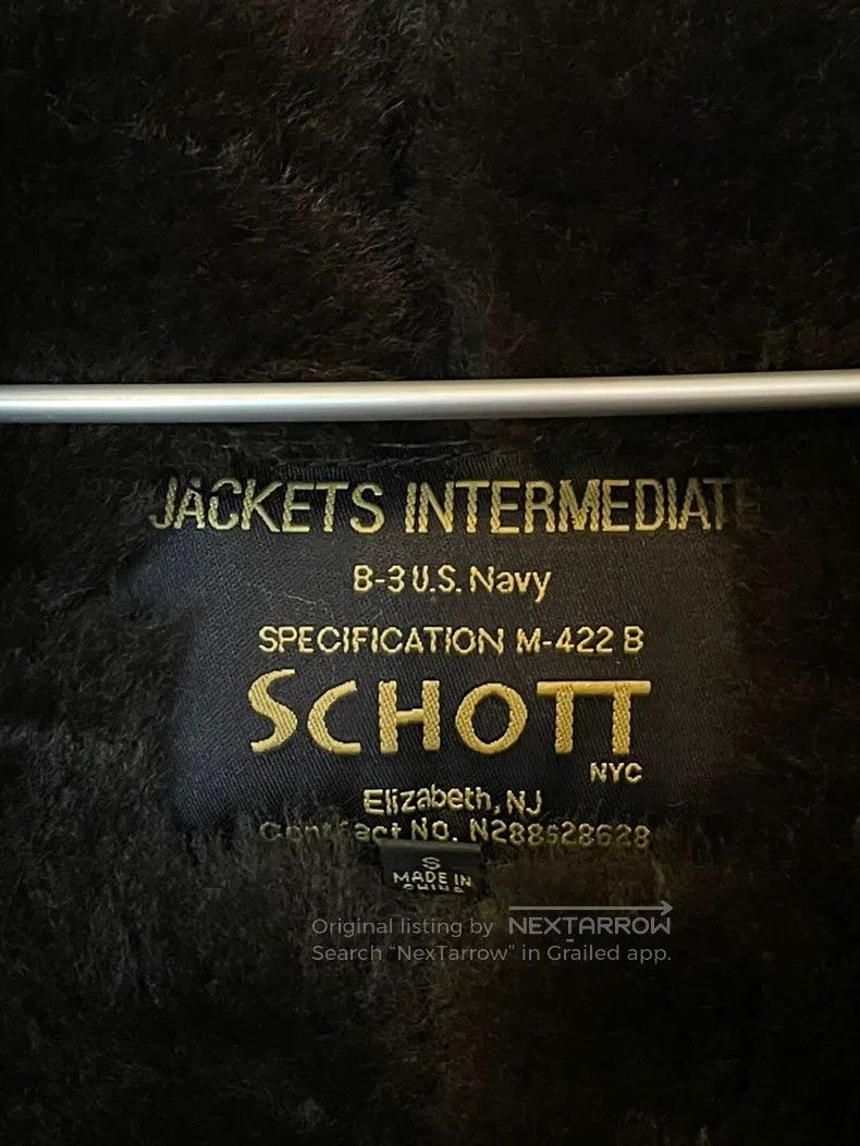 Schott Schott B3 fur integrated Size US S / EU 44-46 / 1 - 4 Thumbnail