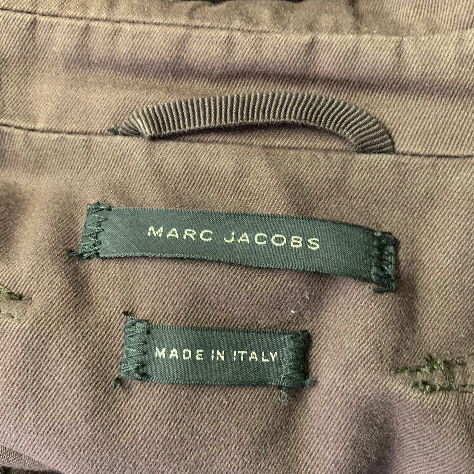 Marc Jacobs MARC JACOBS Size XL Brown Cotton Utility Jacket Size US XL / EU 56 / 4 - 5 Thumbnail