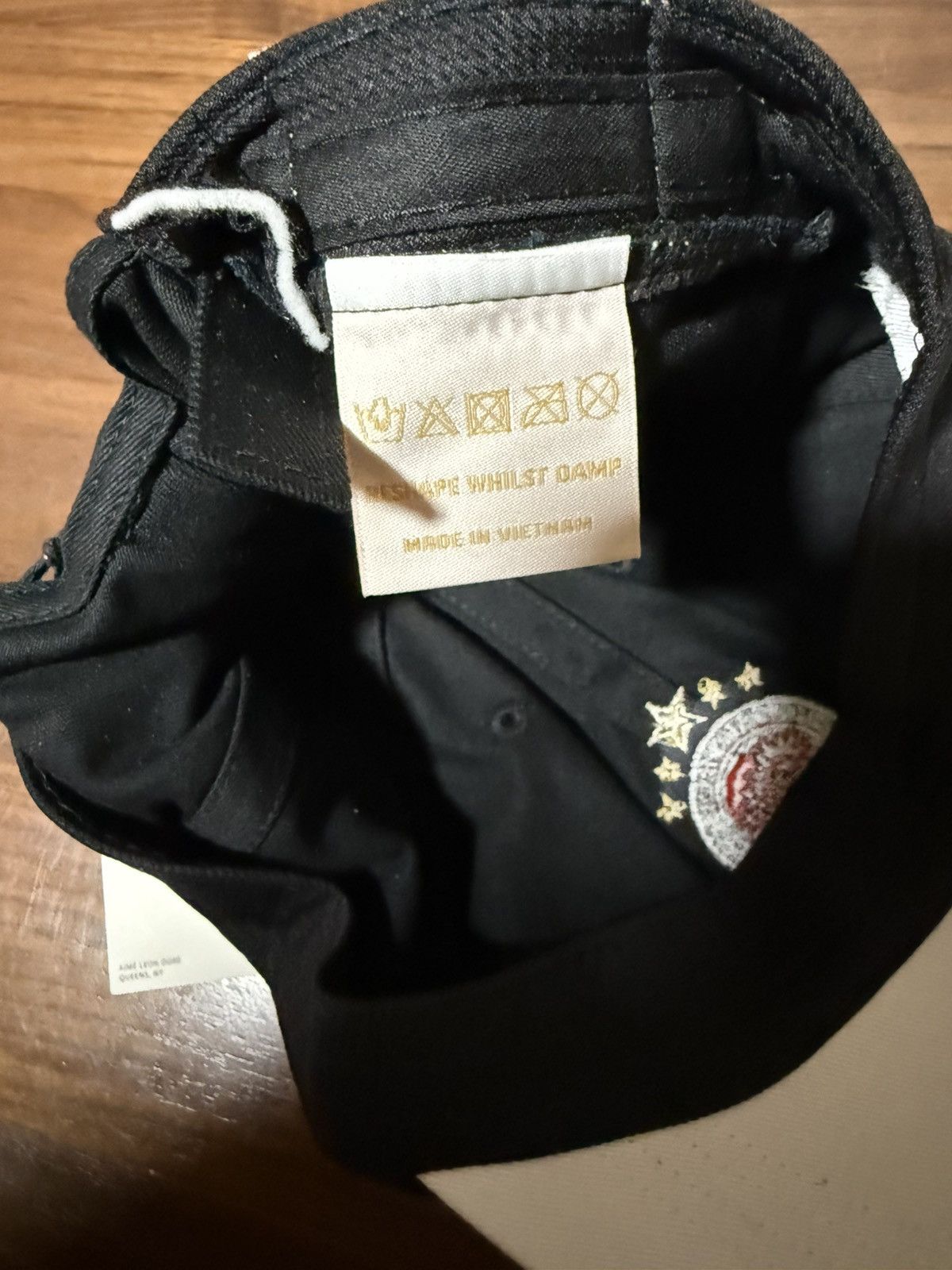 Aime Leon Dore Aime Leon Dore ALD / Olympiacos F.C. Logo Hat Jet Black Size ONE SIZE - 9 Thumbnail