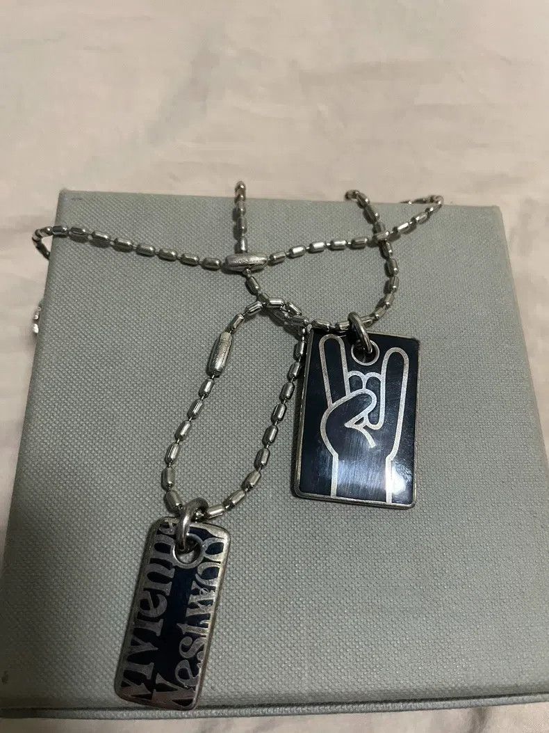 Vivienne Westwood Vivienne Westwood Double-sided necklace Size ONE SIZE - 9 Thumbnail