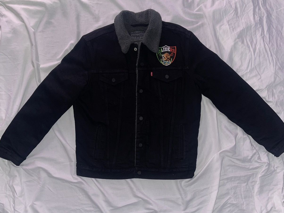 Levi's Levi’s Jean Jacket -Sherpa Lined -Raiders -Like Brand New Size US L / EU 52-54 / 3 - 2 Thumbnail