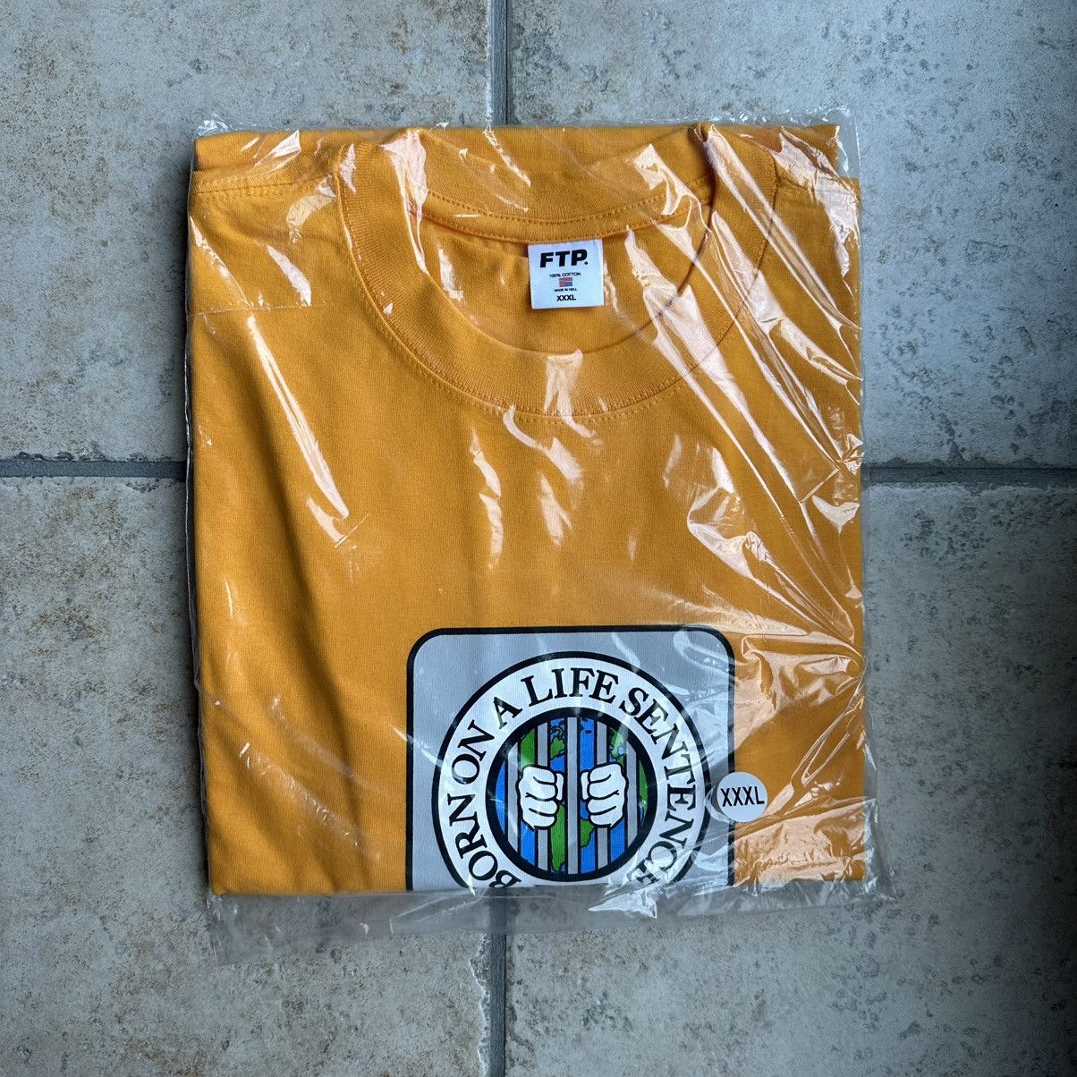 Fuck The Population SIZE 3XL FTP Life Sentence Tee (Gold) Size US XXL / EU 58 / 5 - 1 Thumbnail