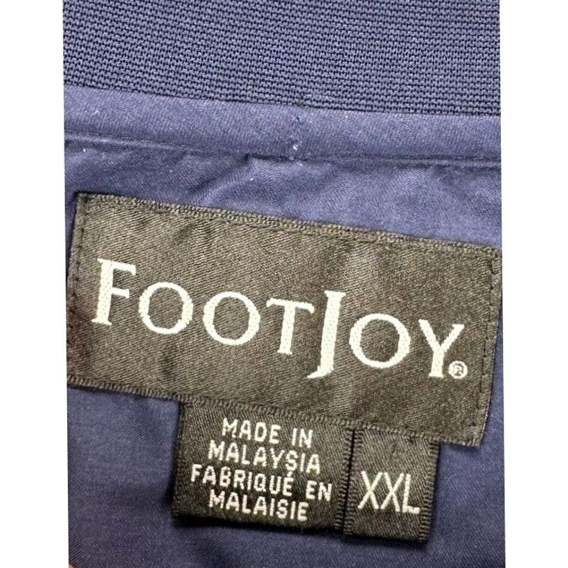 Footjoy FootJoy Windbreaker Jacket Mens 2XL Dark Navy Pullover Logo Golf Activewear Size US XXL / EU 58 / 5 - 4 Thumbnail