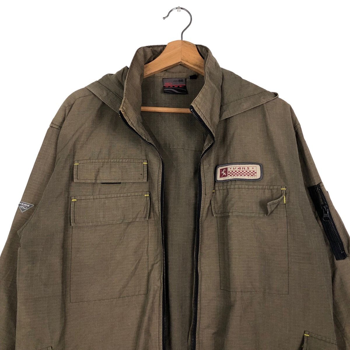 Japanese Brand 🔥Vintage Chore Jacket Skate Vans USA Size US M / EU 48-50 / 2 - 3 Thumbnail