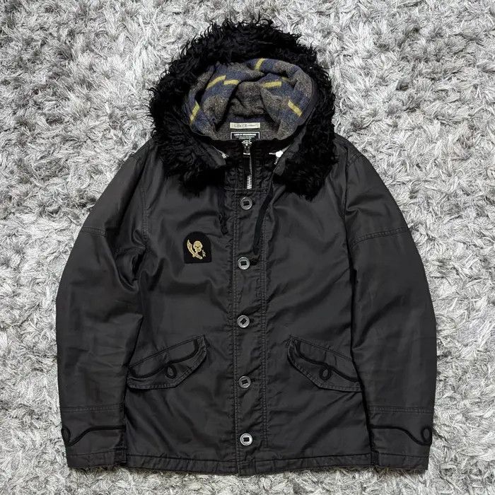 Japanese Brand × Neighborhood Luker Neighborhood Blanket Bomber Jacket Detachable Hoodie Size US M / EU 48-50 / 2 - 2 Thumbnail