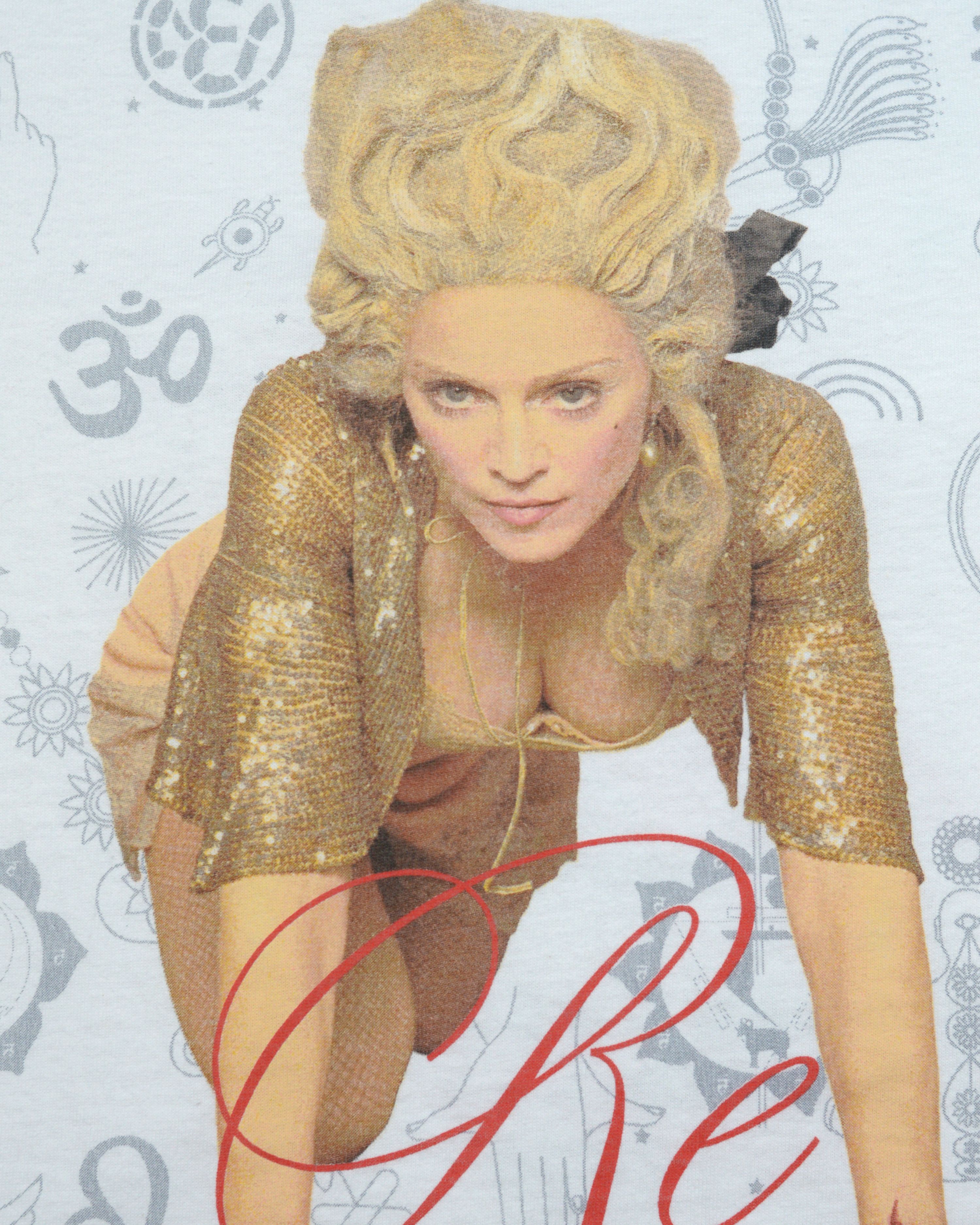 Vintage Vintage Madonna Re Envention World Tour 2004 t shirt Size US M / EU 48-50 / 2 - 4 Thumbnail