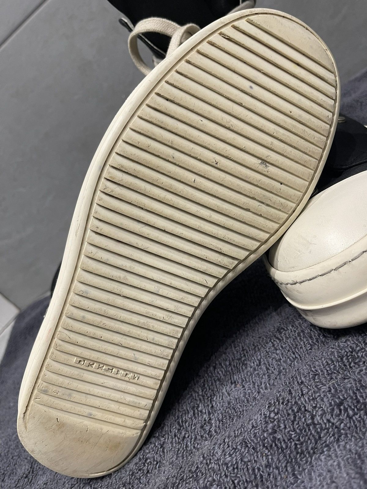 Rick Owens × Rick Owens Drkshdw Rick Owen’s Hexagram Ramones. Size US 7.5 / EU 40-41 - 10 Thumbnail