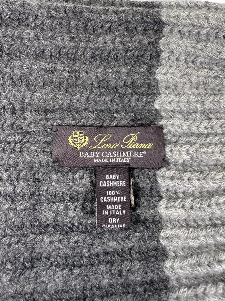 Loro Piana LORO PIANA Goat velvet striped hat Size ONE SIZE - 4 Thumbnail