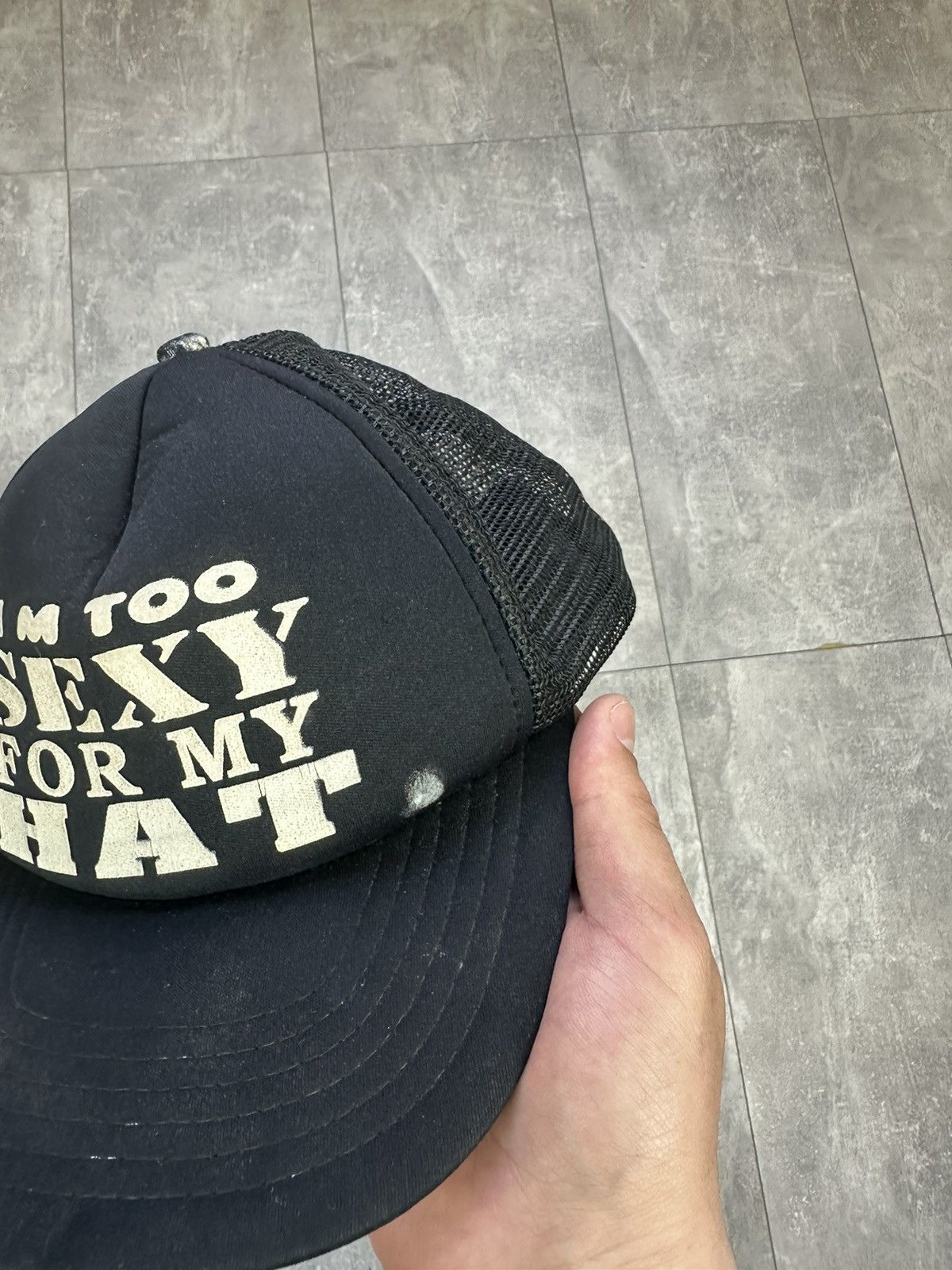Other Vintage rare Humor 18+ Distressed hat cap Size ONE SIZE - 3 Thumbnail