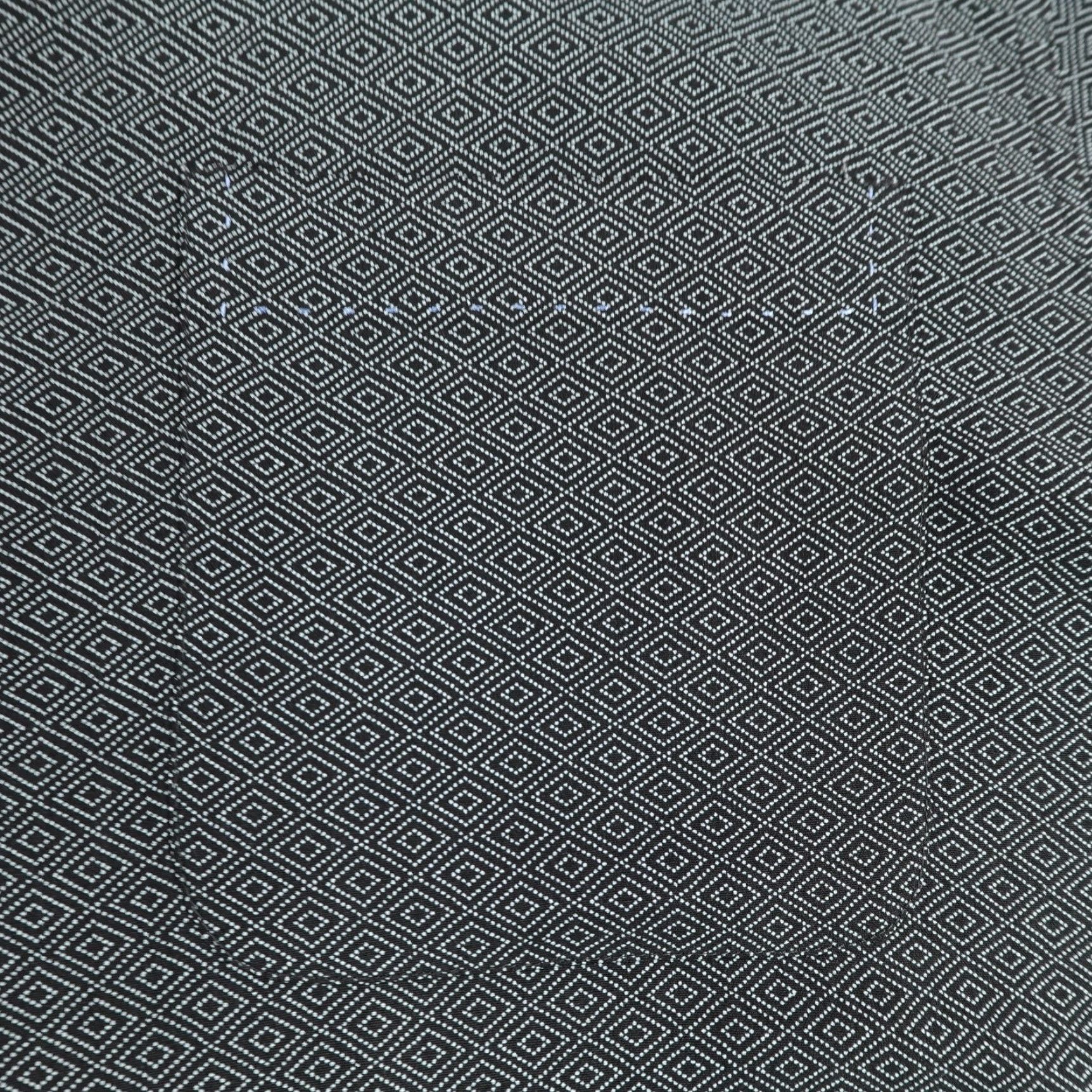 Nat Nast VINTAGE Nat Nast Shirt Mens Medium Silk Casual Short Sleeve Button-Up Geometric Diamond Pattern Black Men's Size US M / EU 48-50 / 2 - 3 Thumbnail
