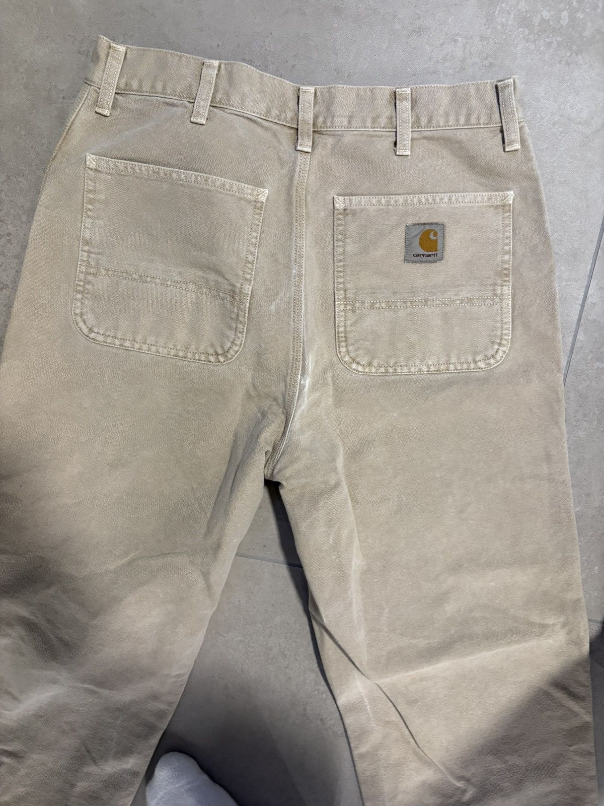 Carhartt Wip Carhartt WIP simple pant tan/beige 33x32 Size US 32 / EU 48 - 8 Thumbnail