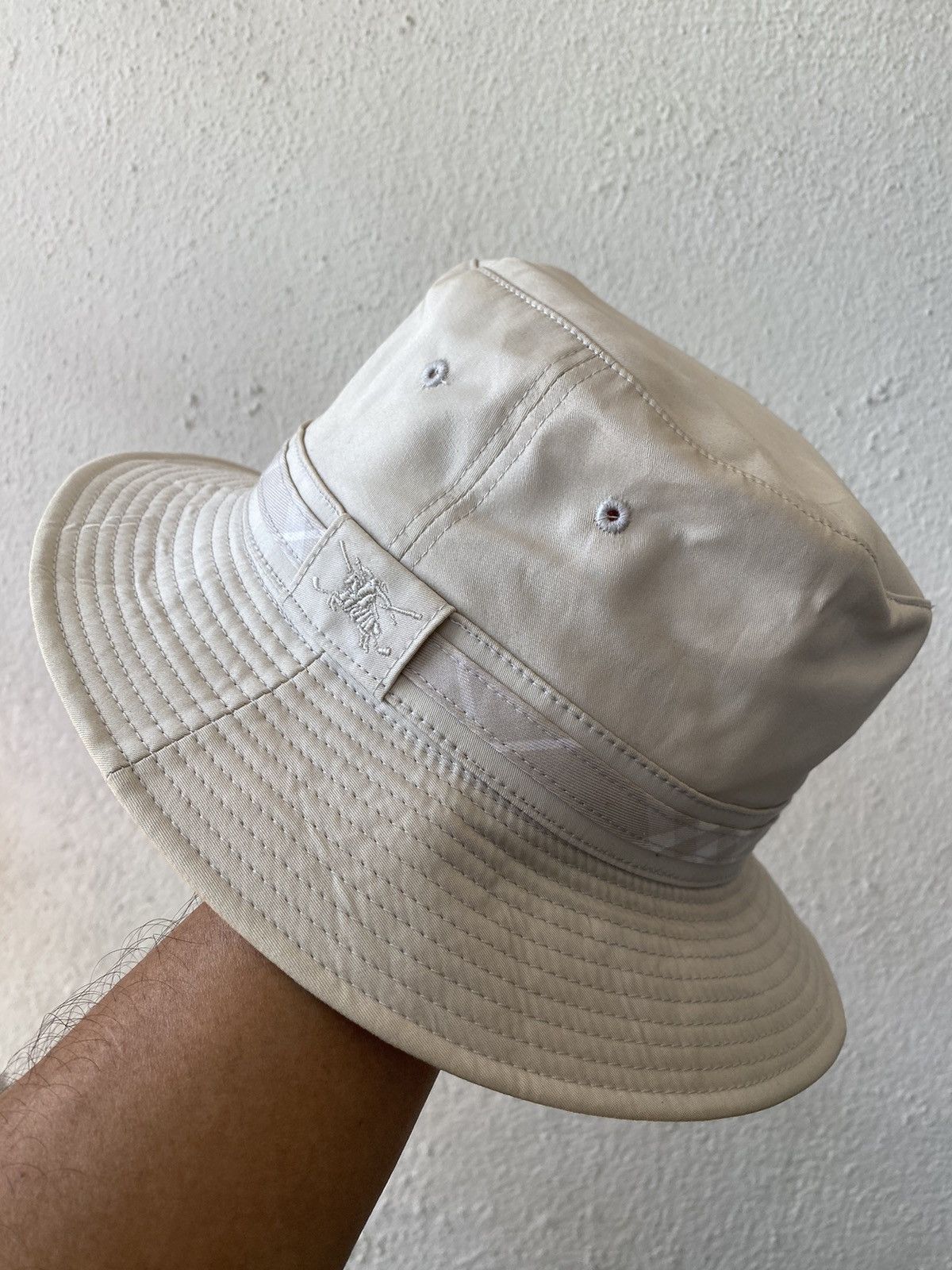 Burberry × Vintage Burberry Golf Bucket Hat Cap Size ONE SIZE - 1 Thumbnail