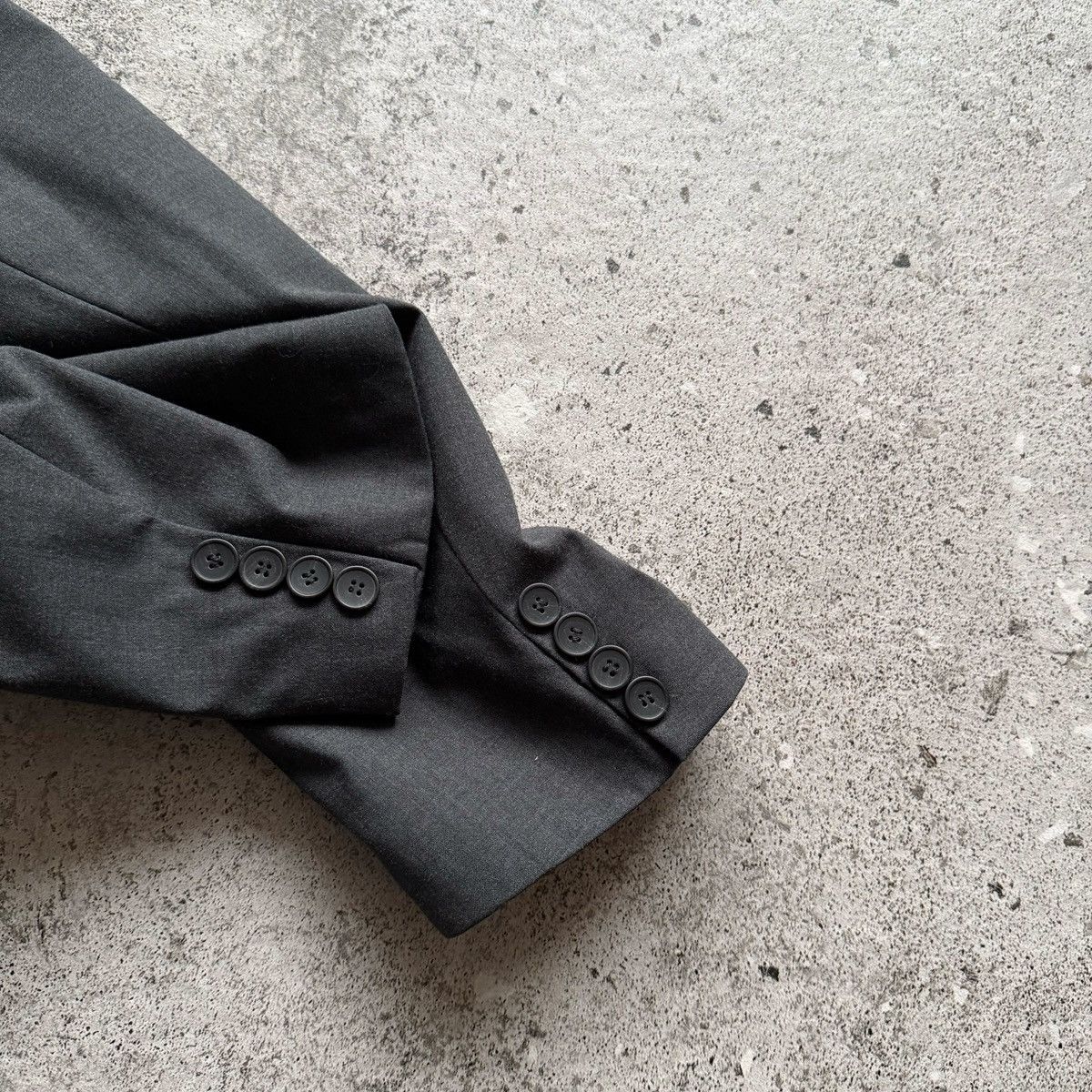 Hugo Boss HUGO Boss Mens Grey Blazer Suit Jacket Slim Fit Two Button Size 36R - 5 Thumbnail