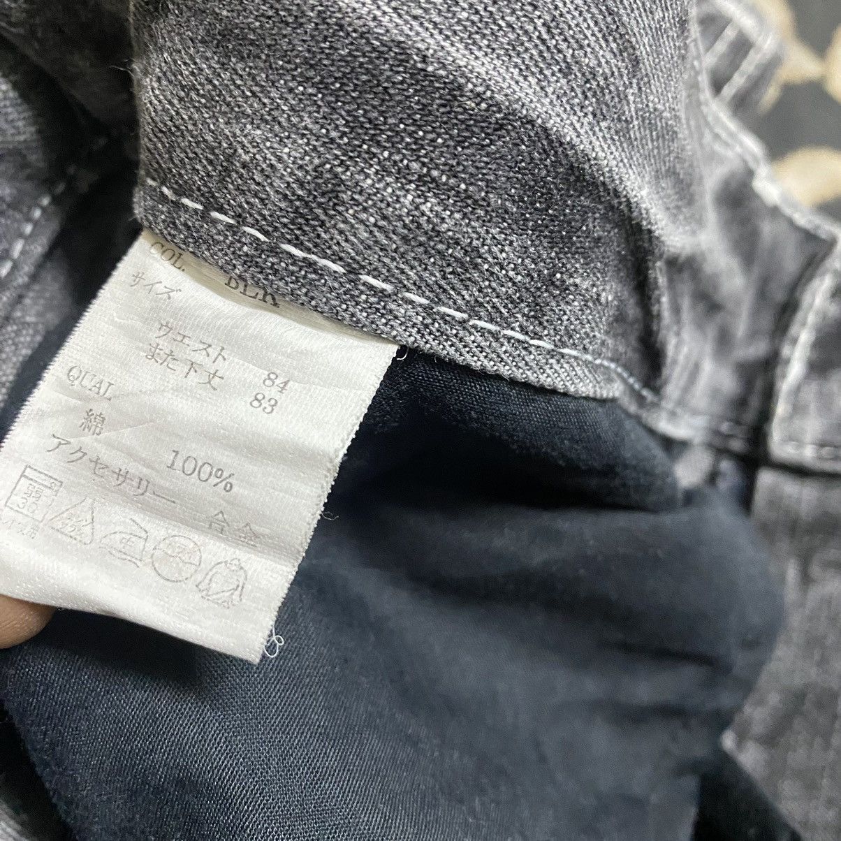 Japanese Brand Japanese Brand Lowbox Crust Distressed Denim Jeans Acidwash Size US 32 / EU 48 - 21 Thumbnail