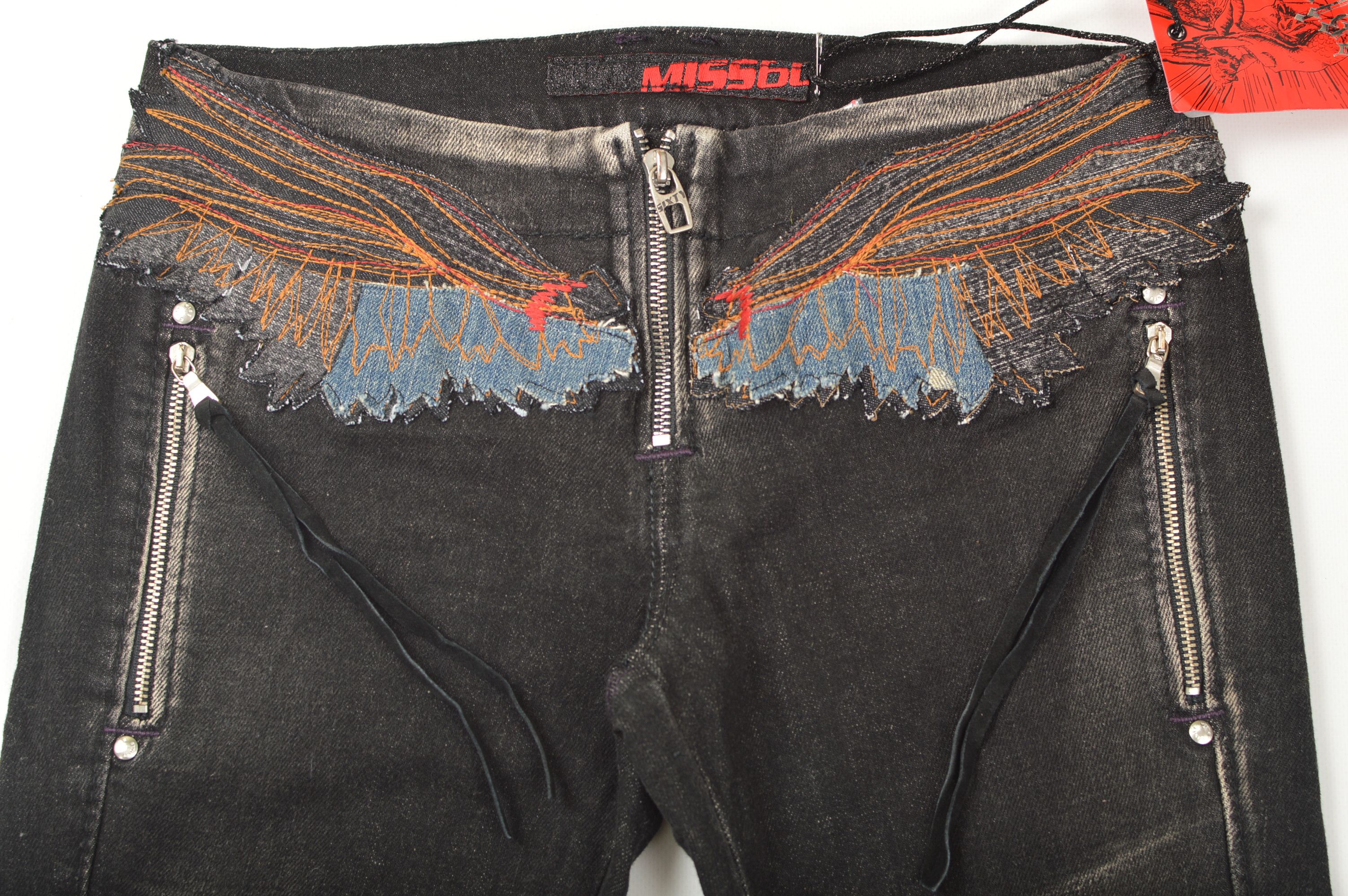 Miss Sixty × Vintage Miss Sixty 60 Fly J-Lot Trousers Vintage Y2K Denim Jeans Size 27" / US 4 / IT 40 - 2 Thumbnail