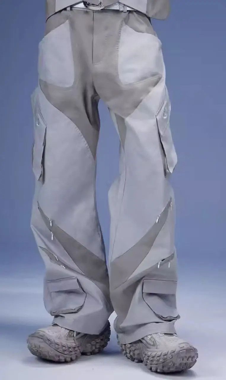Designer × Japanese Brand Vintage Hip Hop Vibe Street Loose Casual Pants Size US 31 - 4 Thumbnail