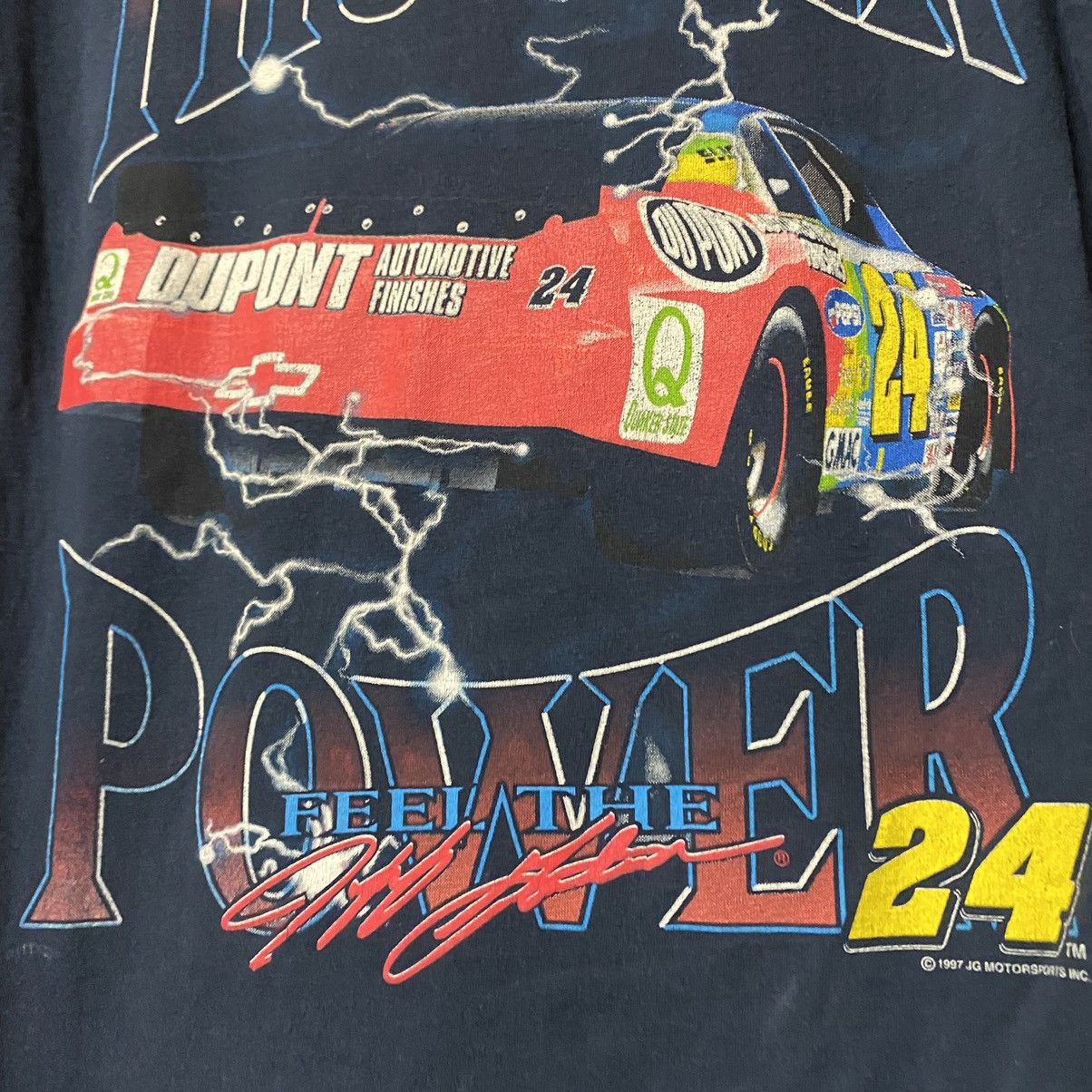 NASCAR × Nutmeg Vintage Jeff Gordon #24 Nascar Racing Shirt size Medium 1997 Size US M / EU 48-50 / 2 - 8 Thumbnail