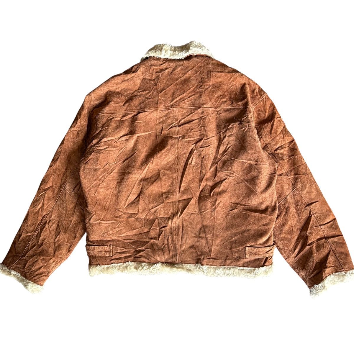 Genuine Leather Vintage Seahop Detroit Suede Leather Work Jacket Size L Size US L / EU 52-54 / 3 - 2 Thumbnail