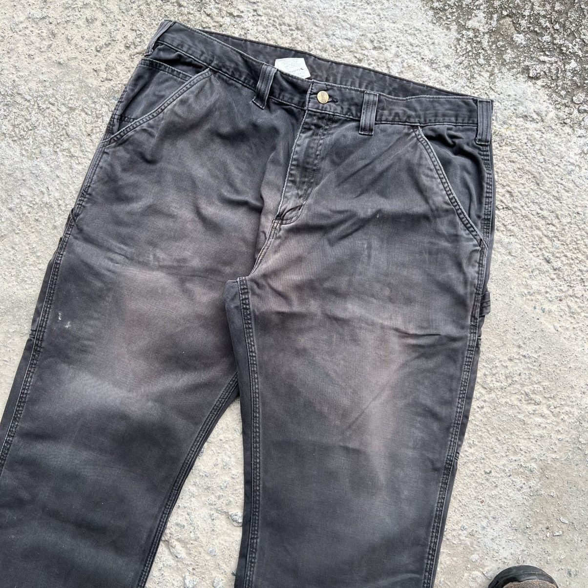 Carhartt Vintage Carhartt Carpenter Black Pants Size US 38 / EU 54 - 5 Thumbnail