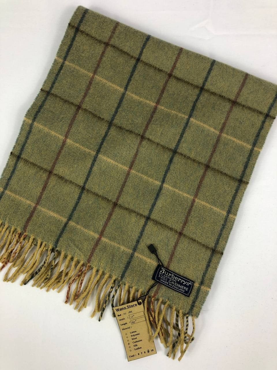Burberry Burberry Scarf / Muffler / Neckwear FS199 Size ONE SIZE - 4 Thumbnail