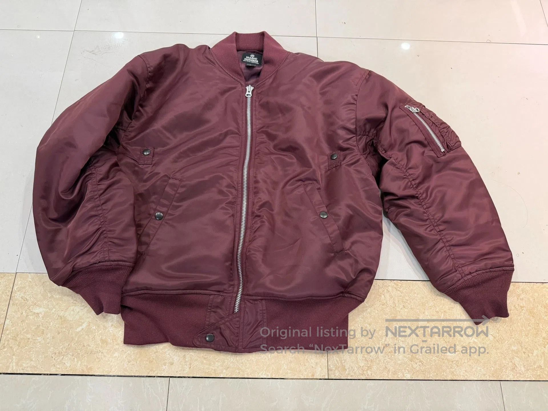 Numbers Magic Number MA1 3M Thinsulate Flight Jacket. Size US M / EU 48-50 / 2 - 3 Thumbnail