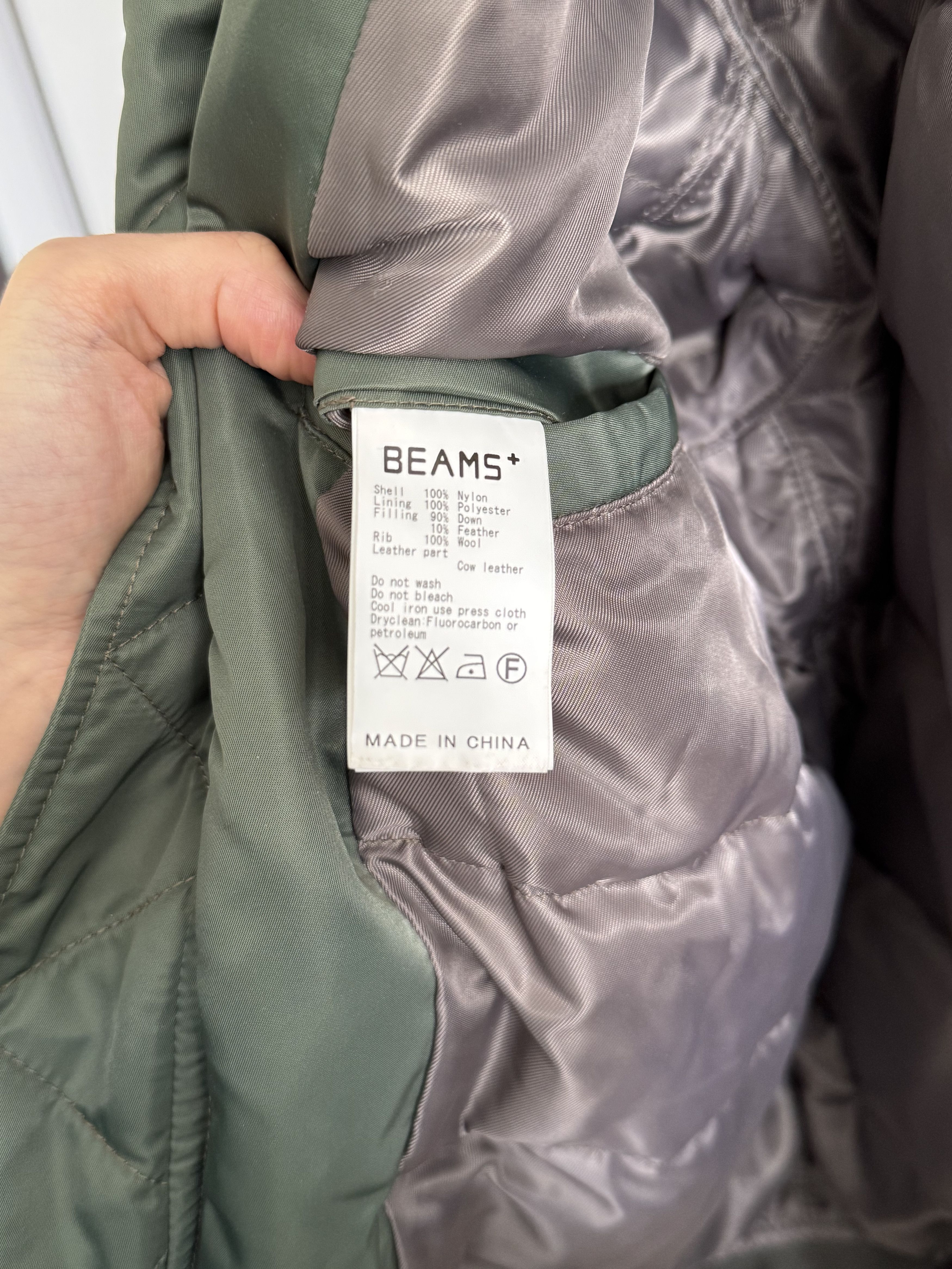 Beams Plus Beams Plus Down Bomber Jacket Size US M / EU 48-50 / 2 - 6 Thumbnail