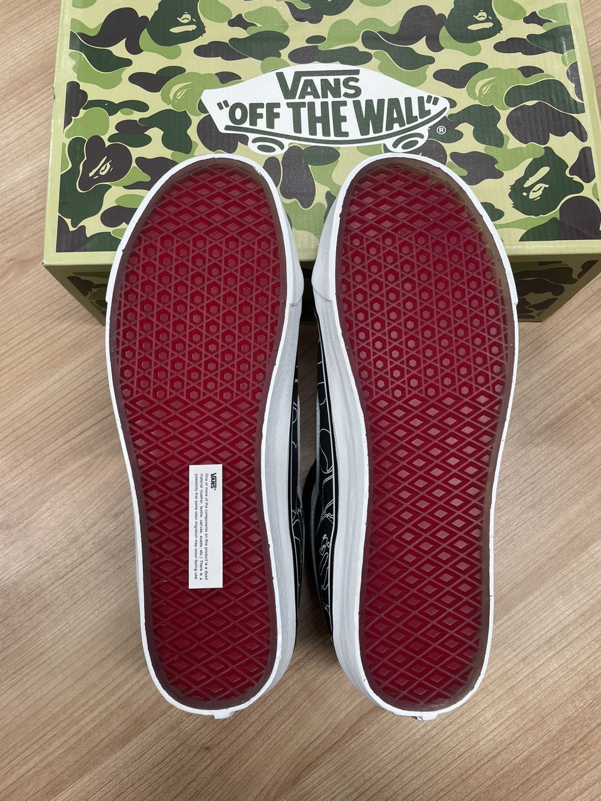 Bape × Vans VANS LINE ABC CAMO SK8-HI 38 DX Size US 11.5 / EU 44-45 - 5 Thumbnail