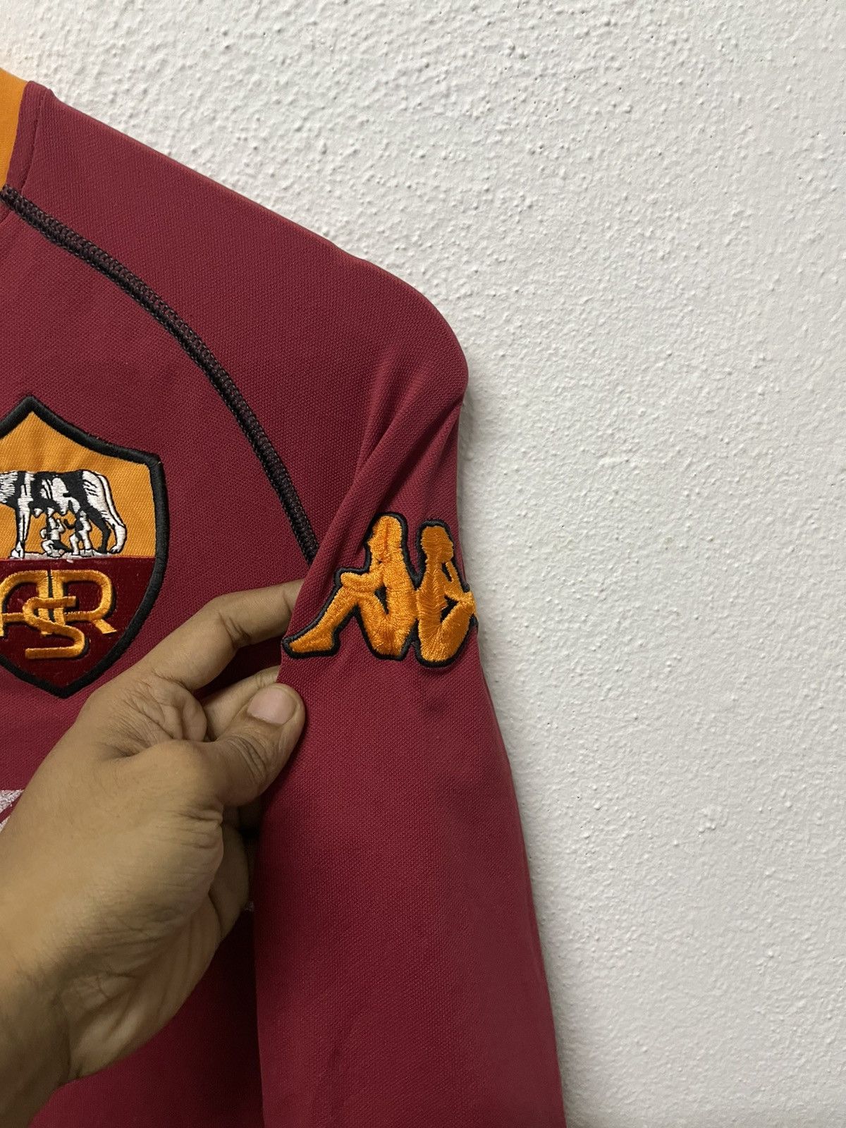 Other VINTAGE 02-03 AS ROMA HOME JERSEY SLIMFIT STYLE Size US L / EU 52-54 / 3 - 6 Thumbnail