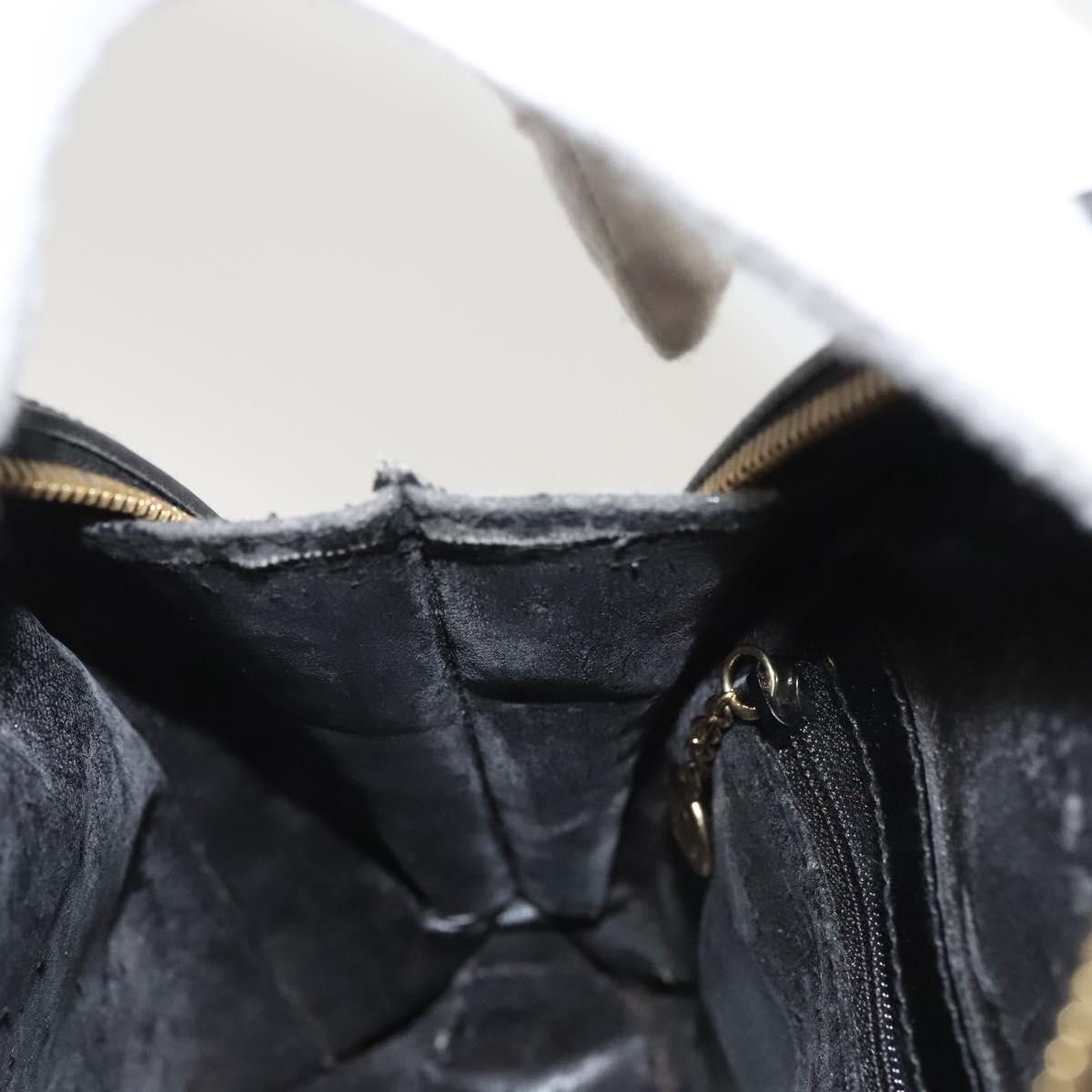 Gucci GUCCI Bamboo Shoulder Bag Enamel Black Gold 007 2113 007 Size ONE SIZE - 20 Thumbnail