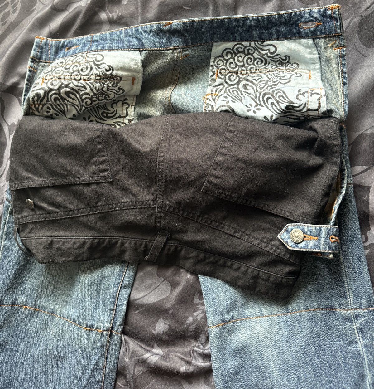 PPFM double waisted hybrid ppfm jeans Size US 30 / EU 46 - 3 Thumbnail