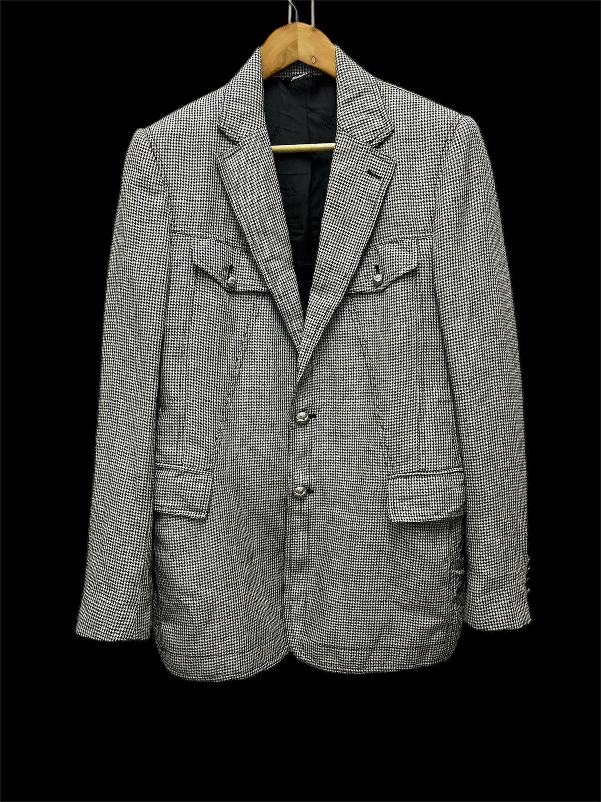 Versus Versace Vintage Versus Versace Jeans Couture Two Button Blazer Size 34R - 1 Thumbnail