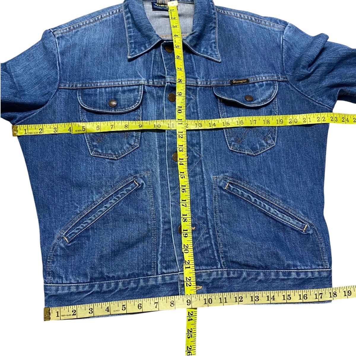 Wrangler Vintage 70s Wrangler Denim Trucker Jacket Lot 12002 Size US M / EU 48-50 / 2 - 16 Thumbnail