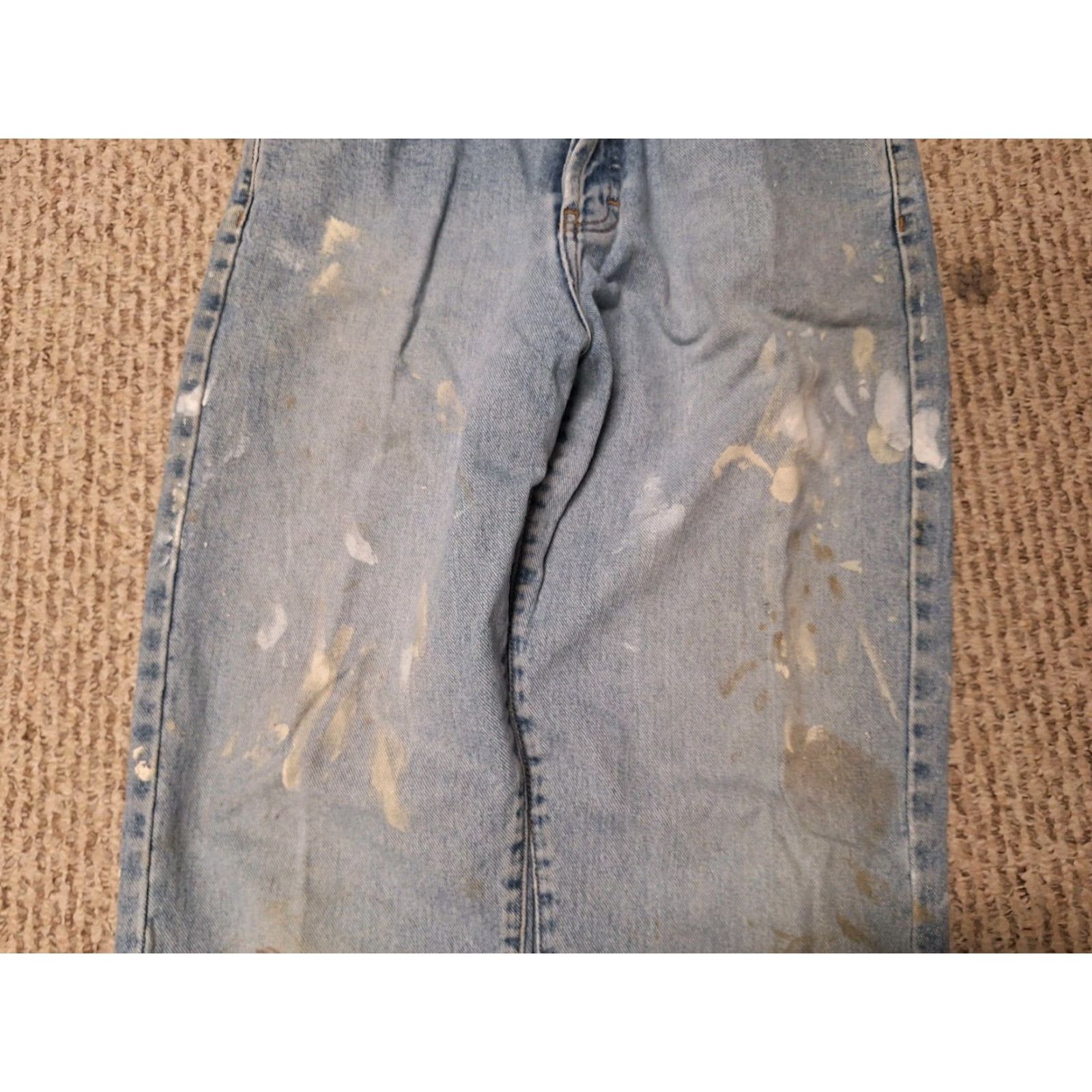Calvin Klein Calvin Klein Jeans Denim Easy Fit Button Blue 9 Women’s Regular 5-Pocket Straight Jeans Size 30" / US 8 / IT 44 - 4 Thumbnail