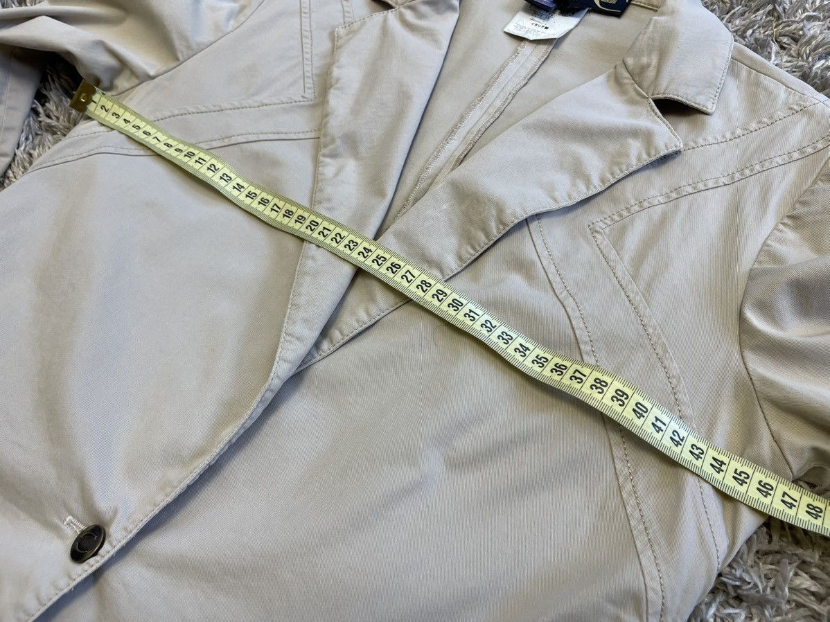 Roberto Cavalli Roberto Just CAVALLI Blazer Beige Cotton 1 Button Jacket Size M / US 6-8 / IT 42-44 - 15 Thumbnail
