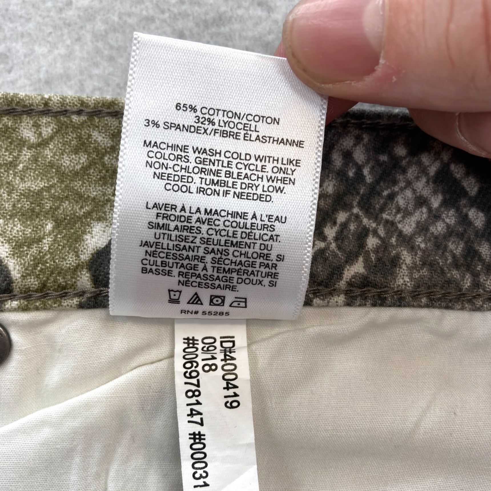 Express Express Leggings Women's 10 Brown Snakeskin High Rise Stretch Supersoft Pants Size 32" / US 10 / IT 46 - 6 Thumbnail