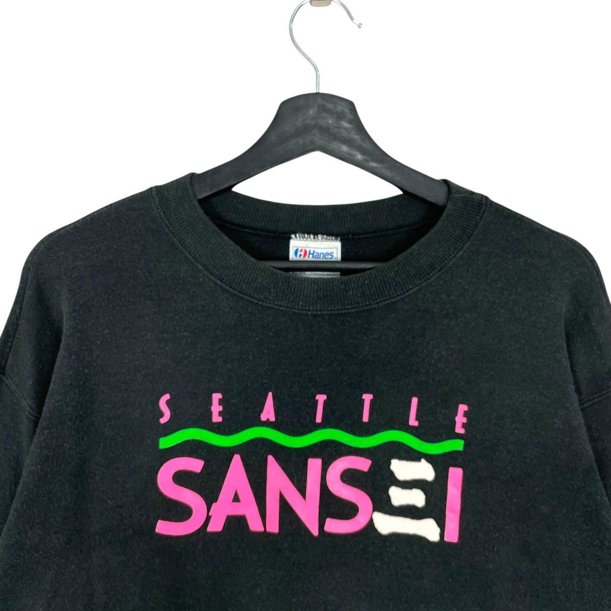 Vintage Vintage 90s Seattle Sansei University Sweatshirt Crewneck Size US M / EU 48-50 / 2 - 7 Thumbnail