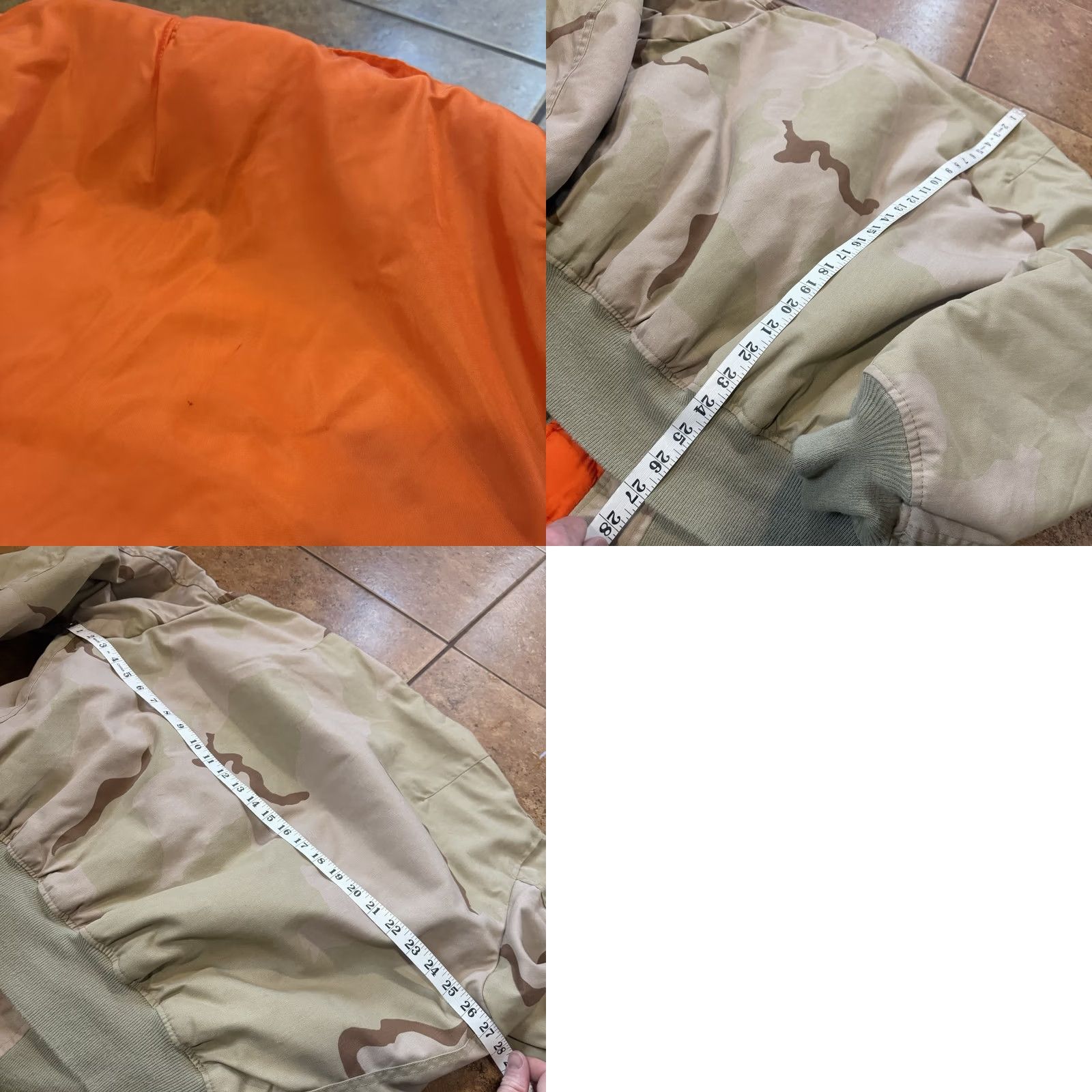 Alpha Industries VINTAGE Alpha Industries Jacket Adult XXL Desert