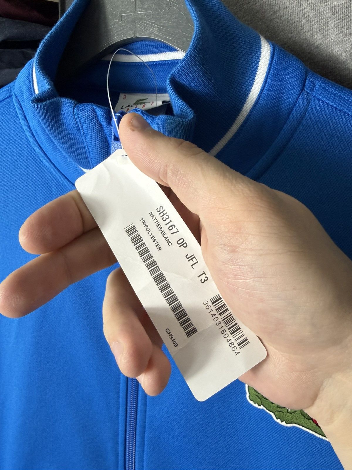 Lacoste NWT Lacoste Sport Miami Open Track Jacket Full Zip Tennis Size US S / EU 44-46 / 1 - 8 Thumbnail