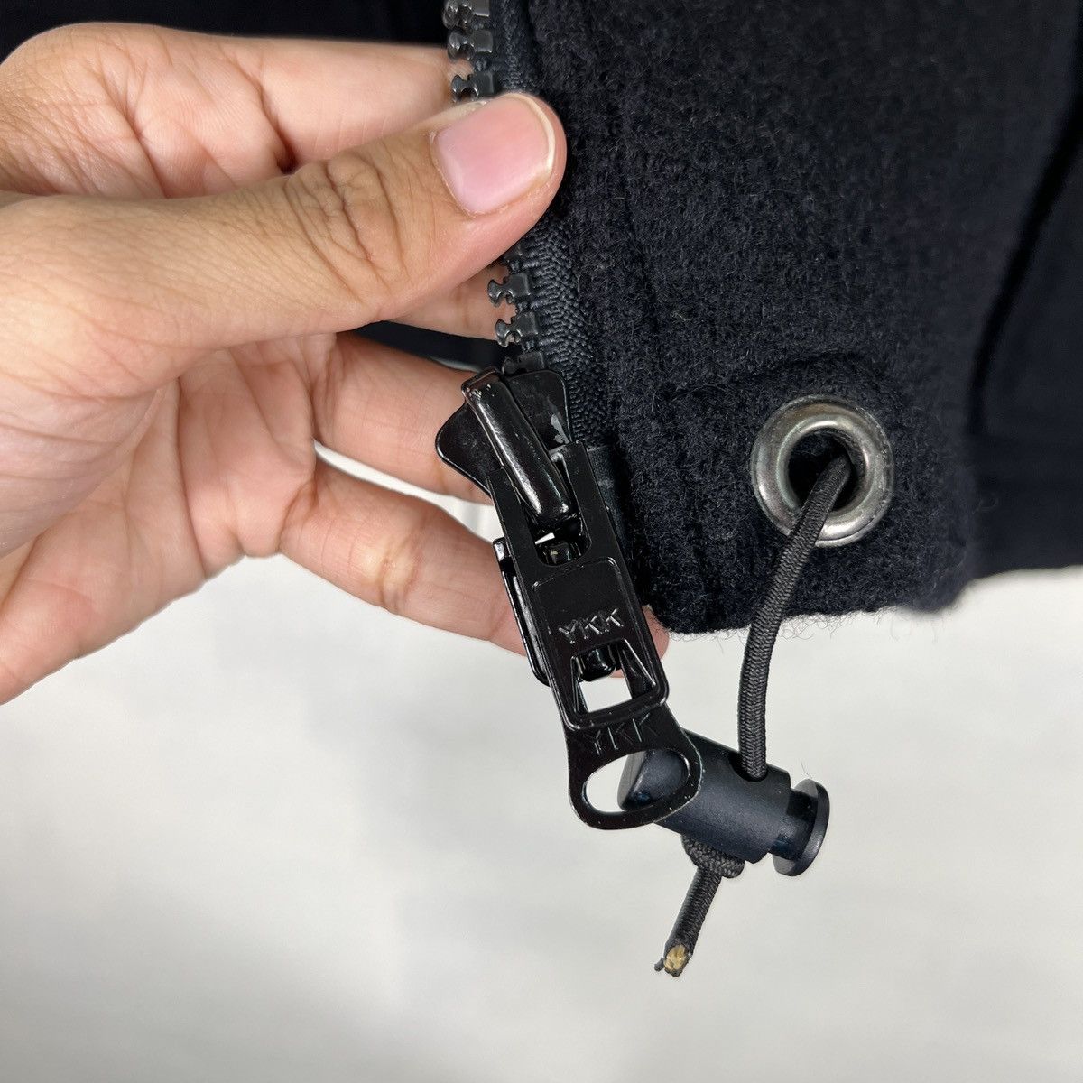If Six Was Nine 🔥 ALLEN & HANSON WOOL 3 POCKET ASYMMETRICAL ZIPPER JACKET Size US M / EU 48-50 / 2 - 13 Thumbnail