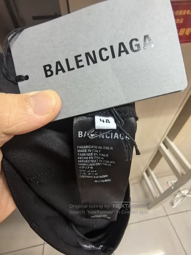 Balenciaga Balenciaga Black wool trousers Size US 32 / EU 48 - 7 Thumbnail