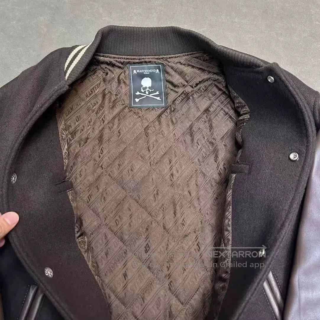 Mastermind World Mastermind World MMW 23AW Cashmere Varsity Jacket. Size US M / EU 48-50 / 2 - 4 Thumbnail
