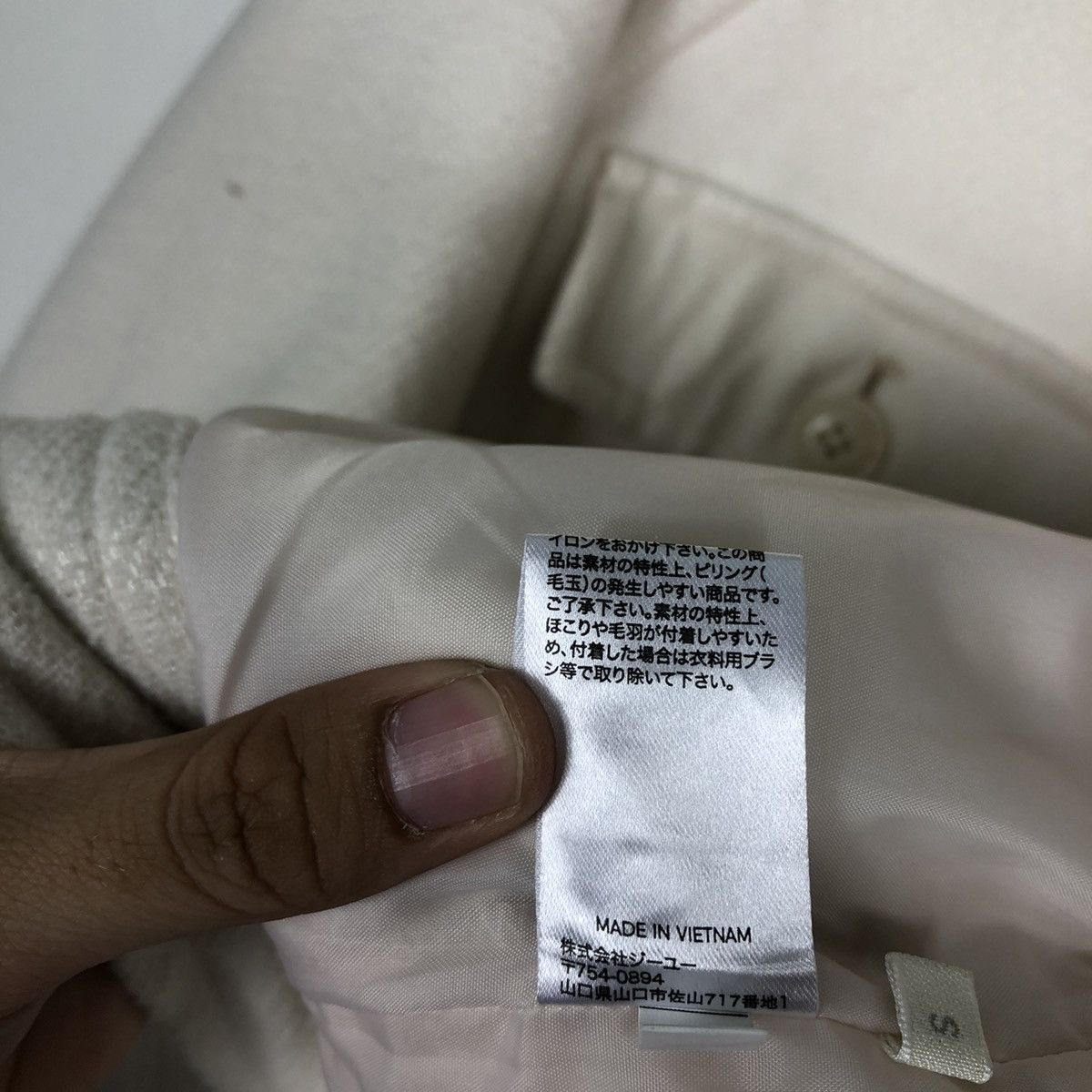 Japanese Brand 🔥Vintage Cropped Wool Jacket Cargo Gu Japan Issey Miyake Size US S / EU 44-46 / 1 - 14 Thumbnail