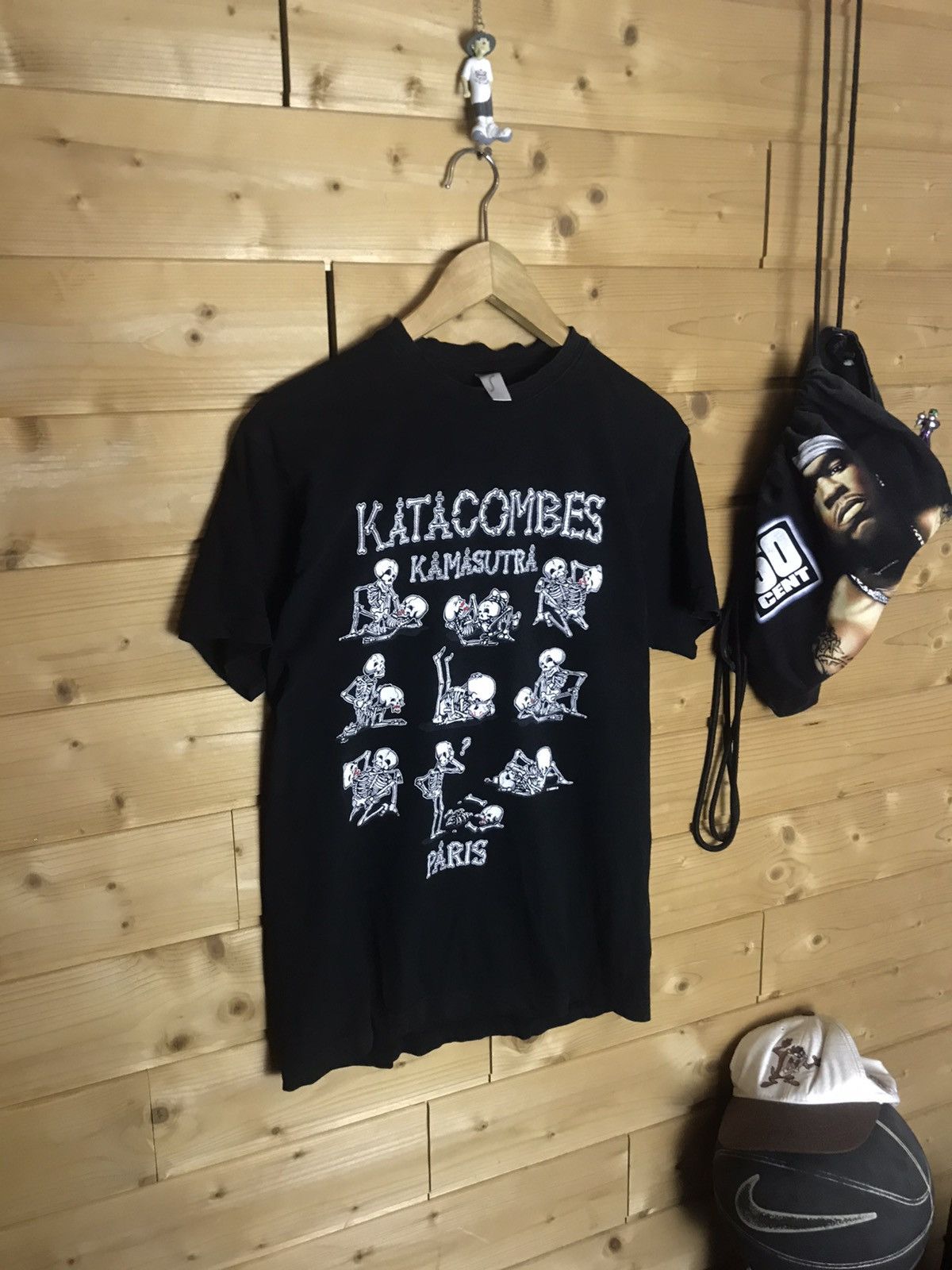 Vintage Katacombes Kamasutra bones t shirt Size US M / EU 48-50 / 2 - 1 Thumbnail