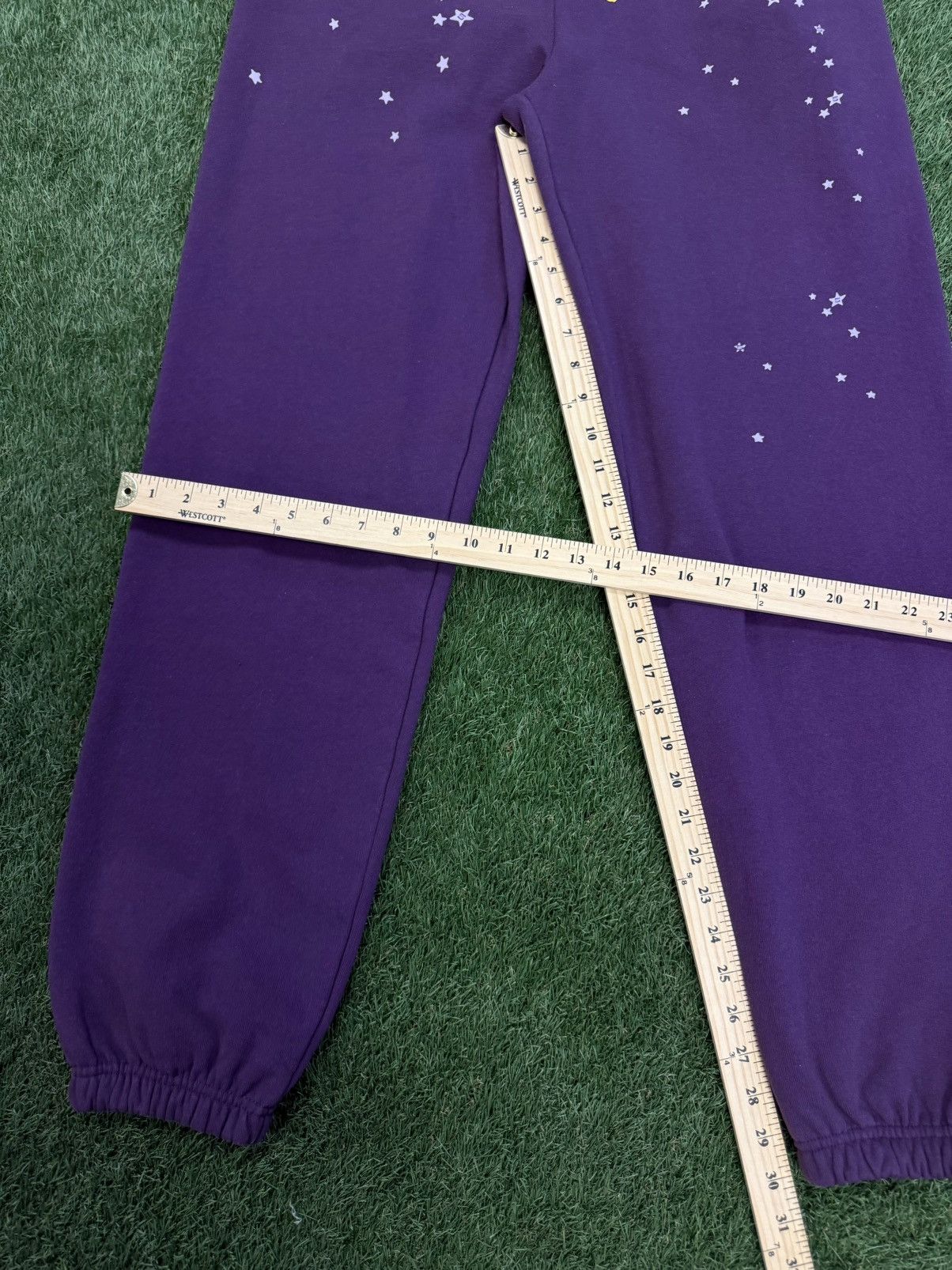Sp5der Spider Worldwide Purple Sweatpants Size M (NEW) Size US 30 / EU 46 - 11 Thumbnail