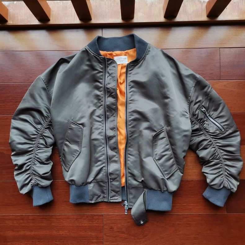 Fear of God Fear of God 4th Champagne Bomber Jacket - dmc Size US S / EU 44-46 / 1 - 1 Thumbnail