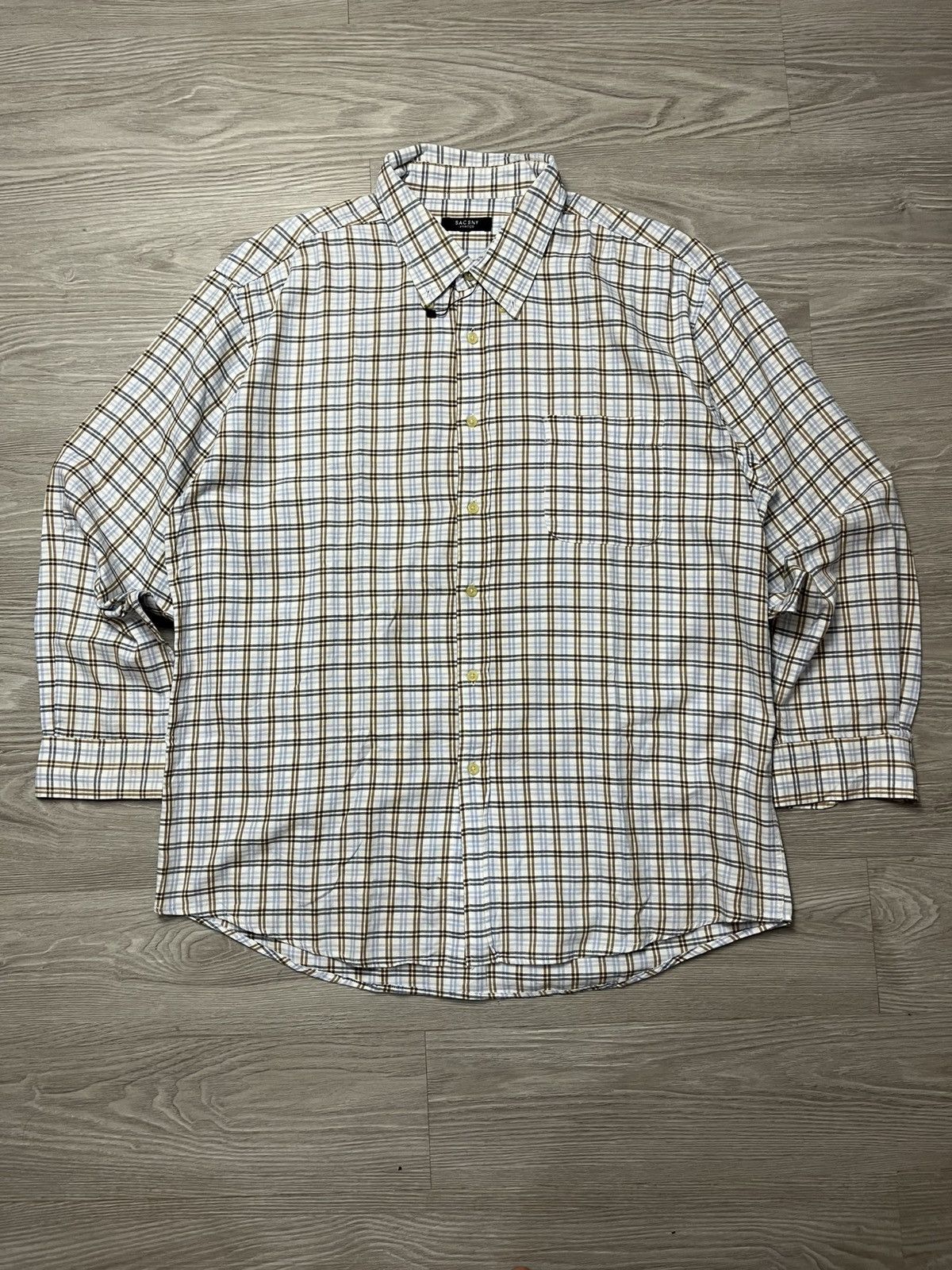 Yohji Yamamoto Sacsny Y’saccs by Yohji yamamoto Shirt Size US XL / EU 56 / 4 - 1 Thumbnail