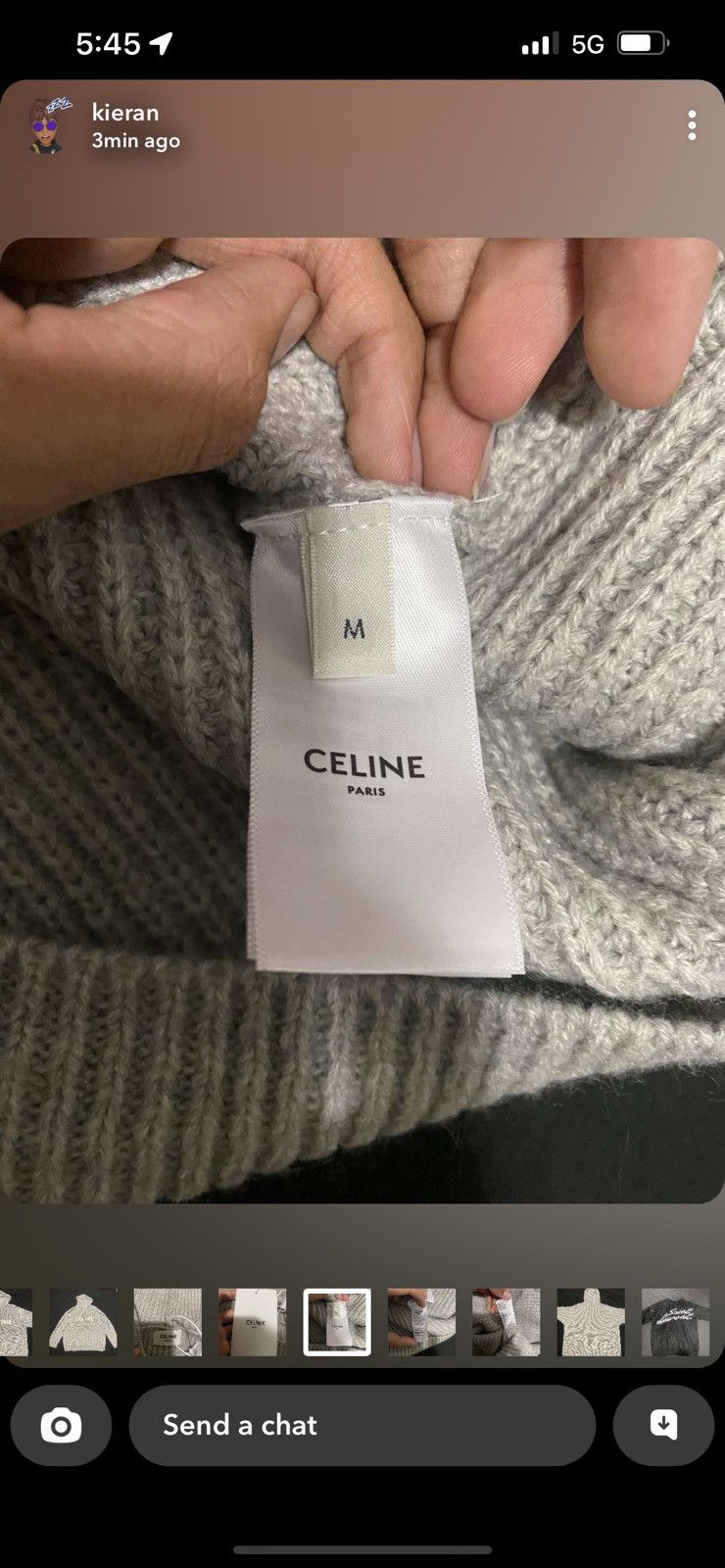 Celine Celine Hoodie Size US L / EU 52-54 / 3 - 7 Thumbnail
