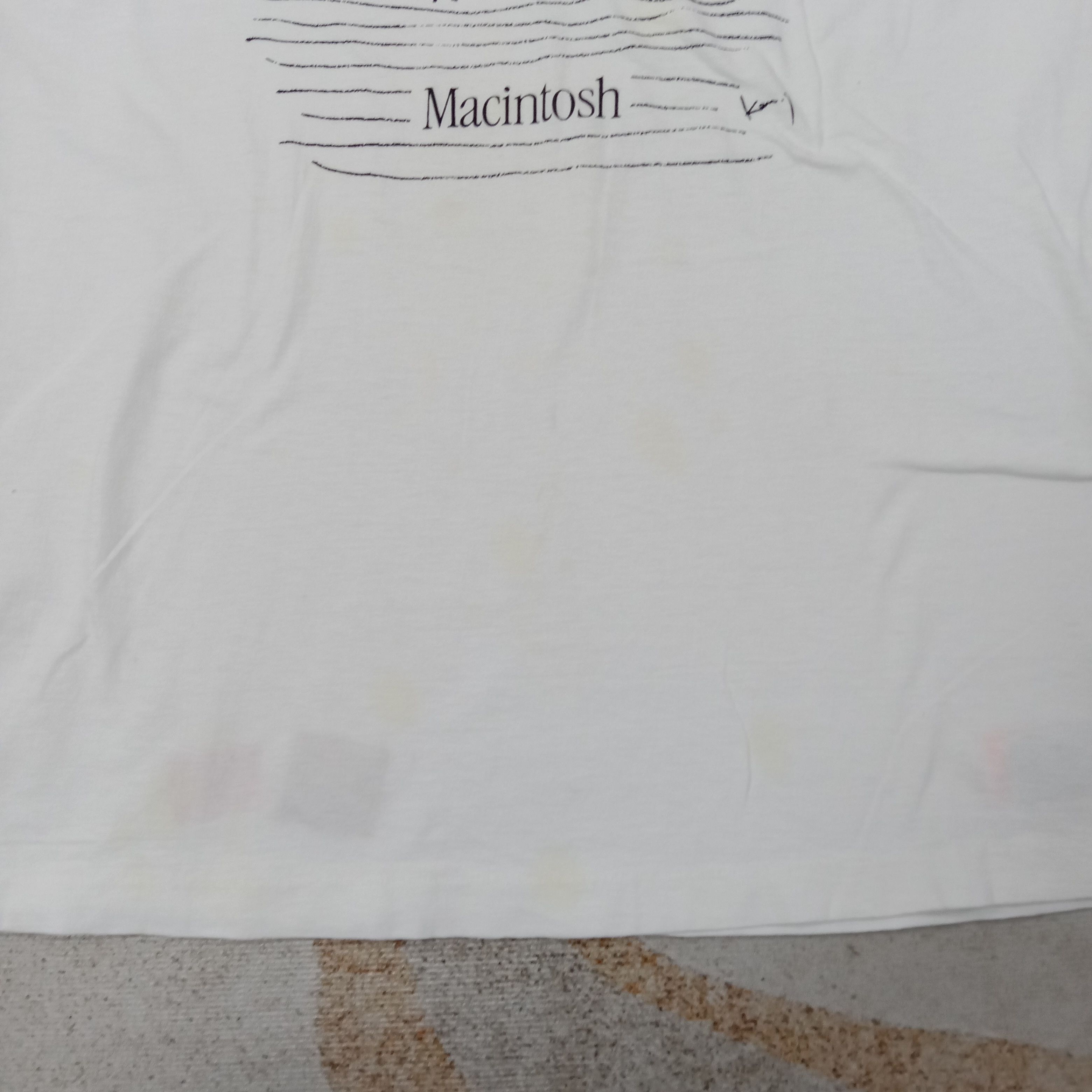 Apple Macintosh by Apple Promo Tshirt C259N10 Size US M / EU 48-50 / 2 - 5 Thumbnail