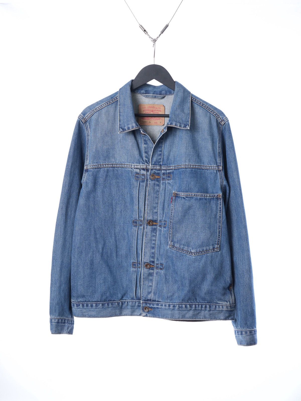 Levi's Levi's 70500 04 vintage back print denim jacket | Grailed